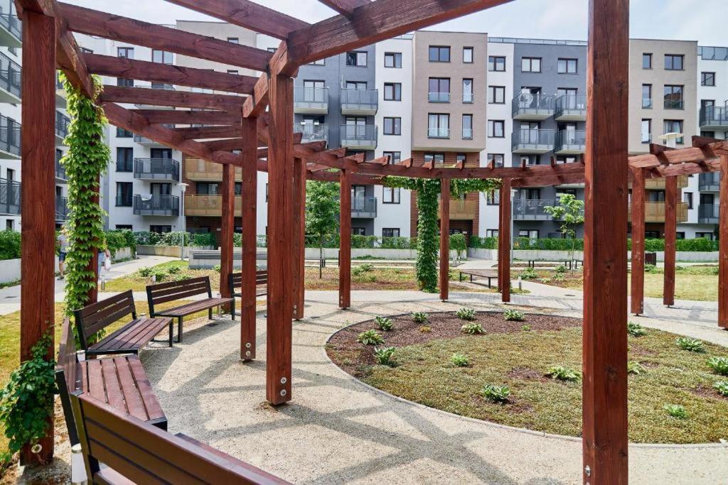 Green Terrace Centrum Apartment فروتسواف المظهر الخارجي الصورة